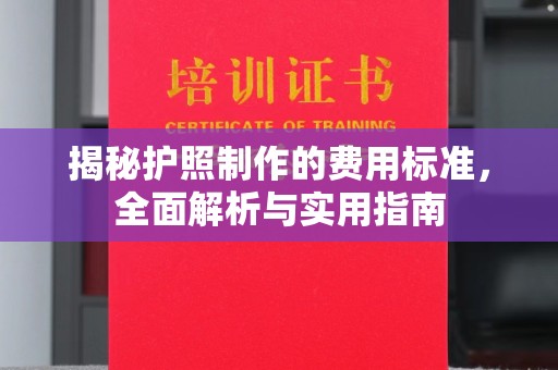 伸港揭秘护照制作的费用标准，全面解析与实用指南
